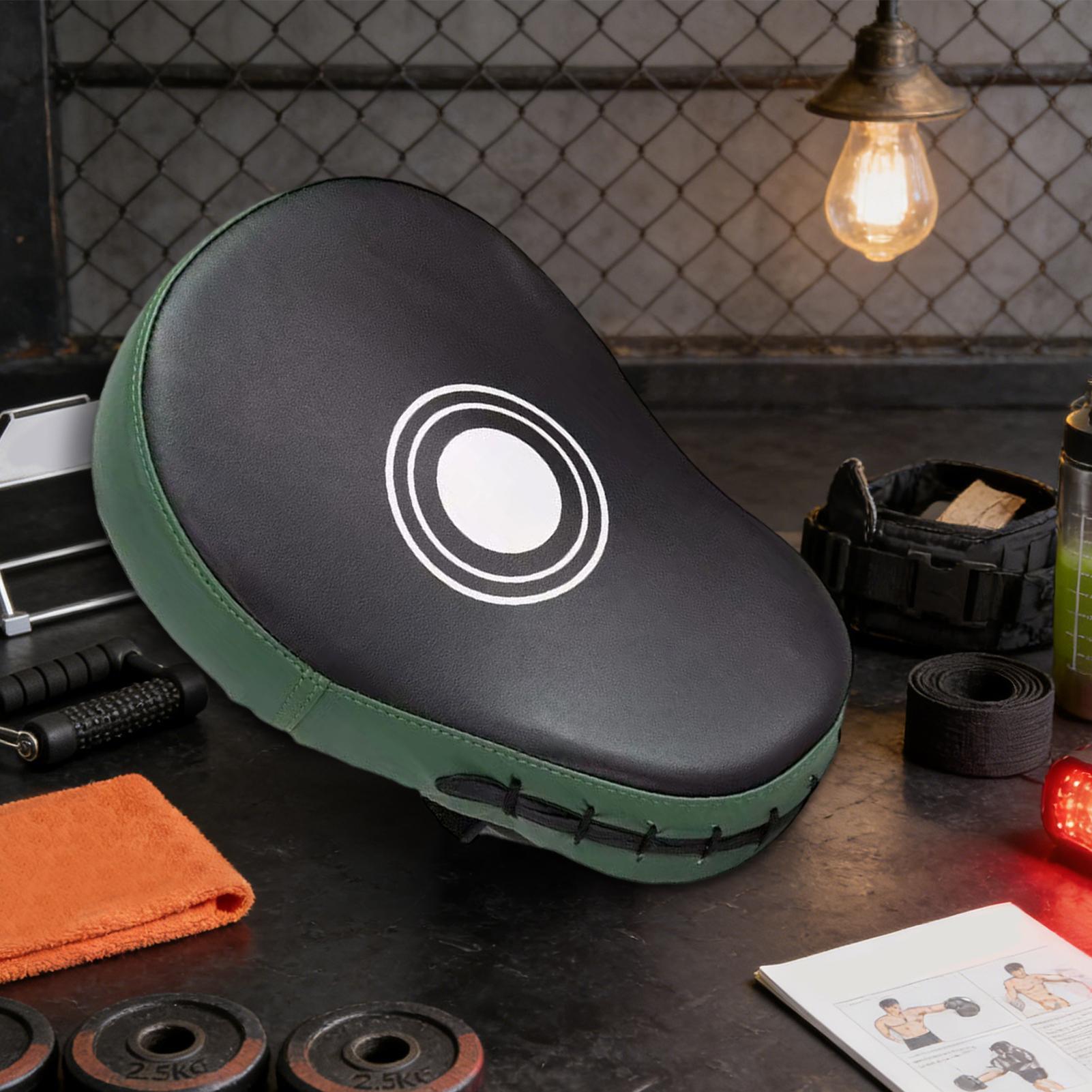 Home Gym Daily Routine - Coussinets de boxe en cuir PU,
