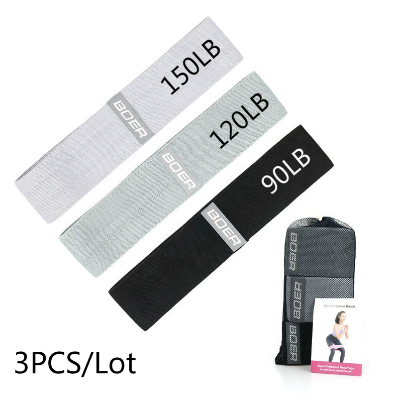 Home Gym Necessities - Set d'élastiques en caoutchouc pour hommes