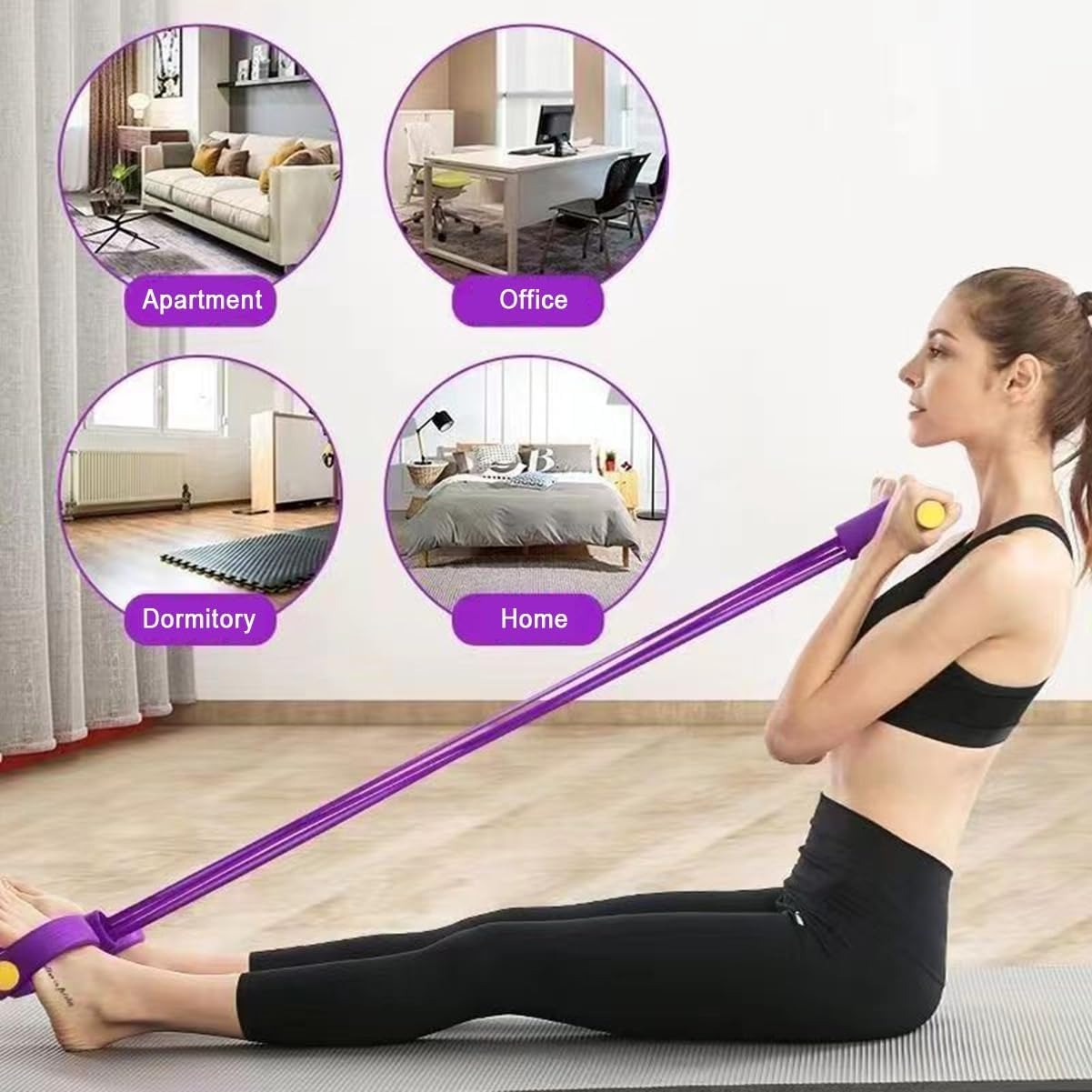Home Gym Necessities - 21 bandes de résistance fitness –