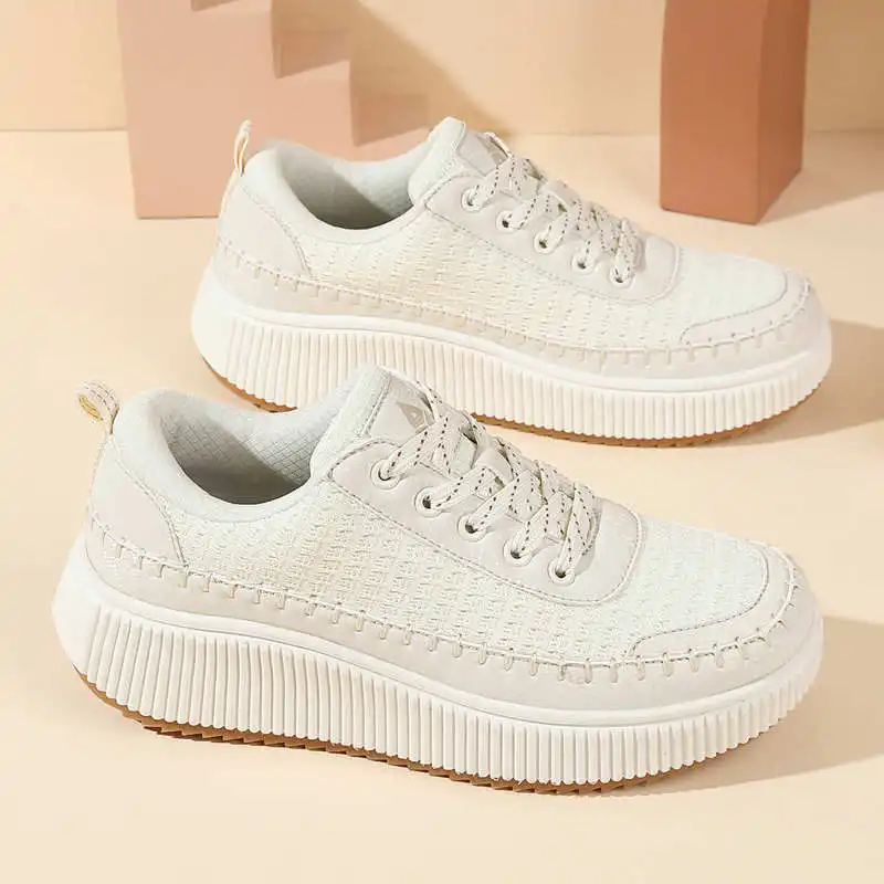Home Gym Old School - Topanky-Chaussures de dehors Brunes pour Femme,
