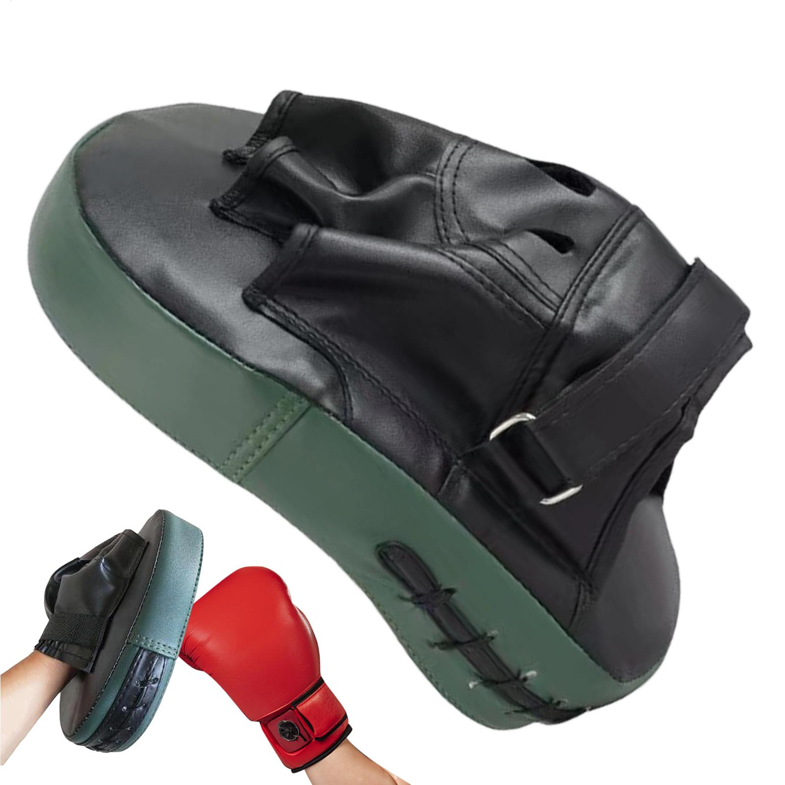 Home Gym Daily Routine - Mitaines de poinçonnage en cuir PU,
