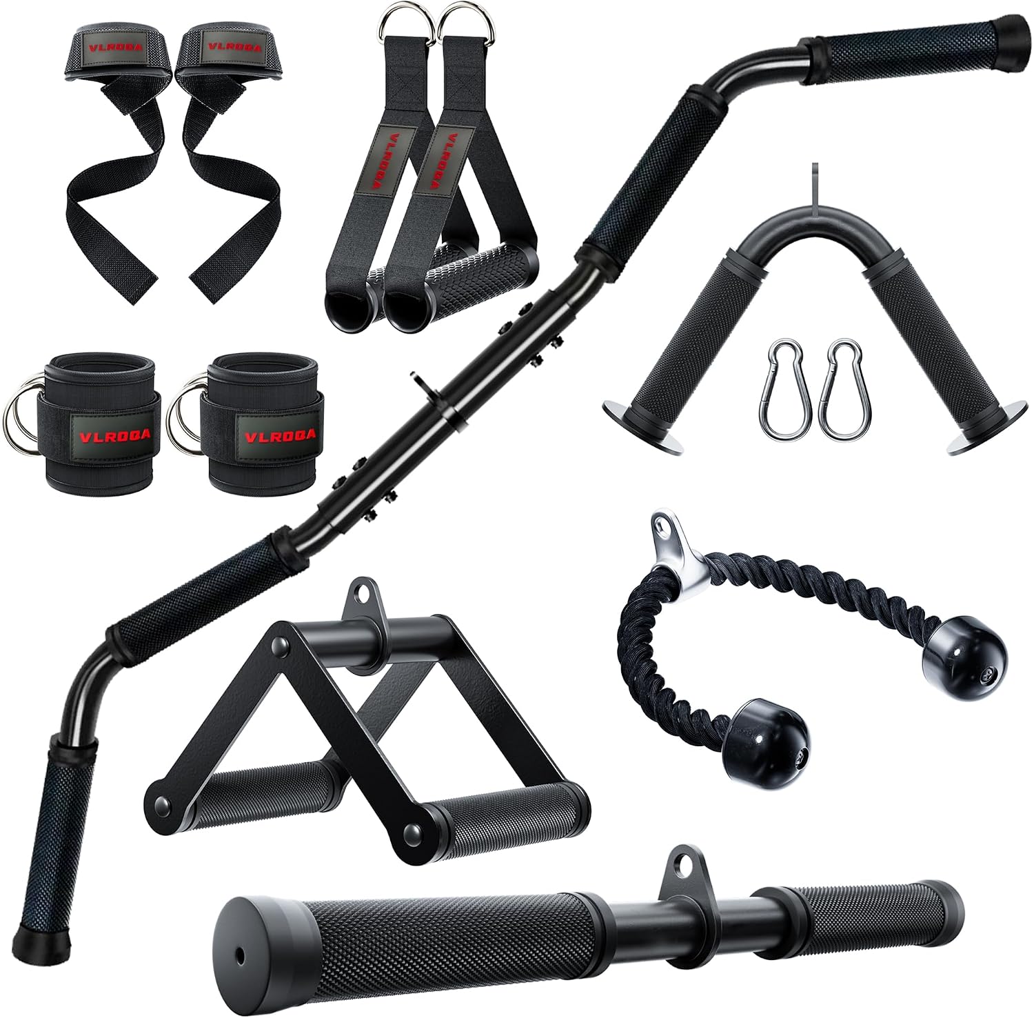 Home Gym Set - Ensemble d'accessoires de câble pour salle