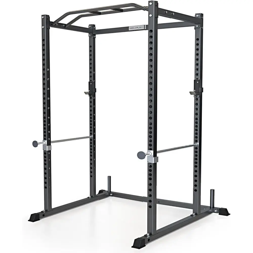 Home Gym Options - Rack de Squat Multifonctionnel avec Barres