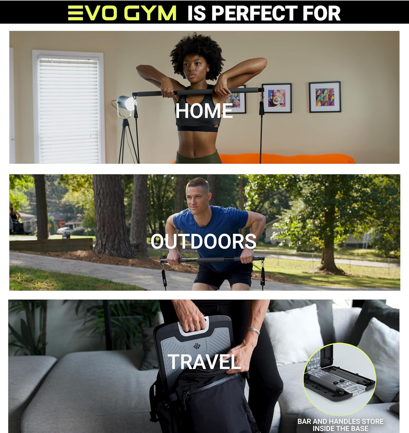 Gym portable tout-en-un : Ense - Home Gym Set avis et prix