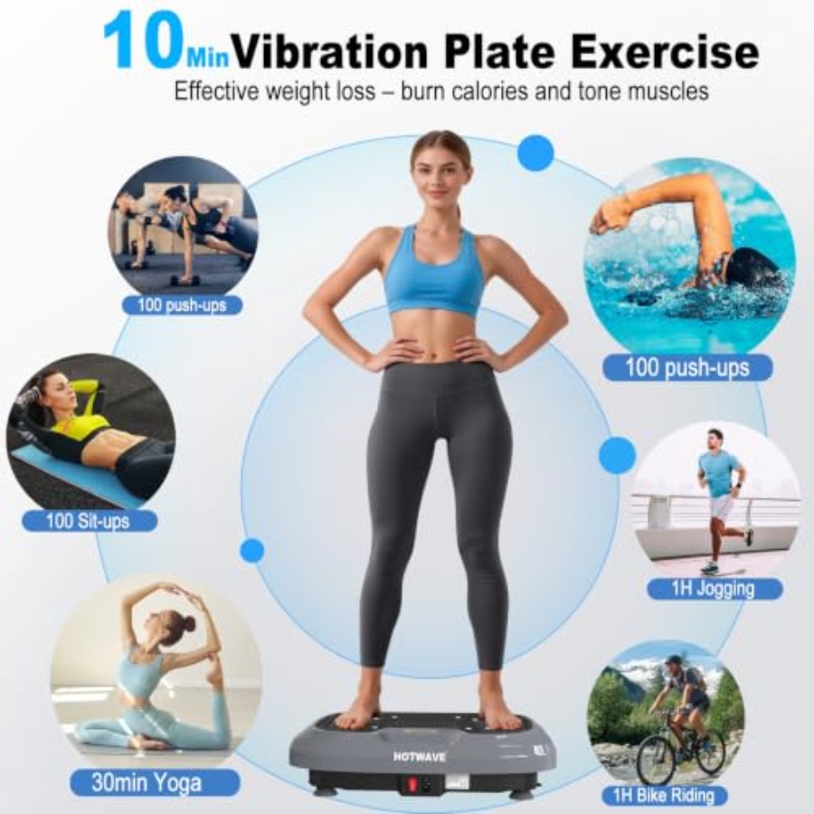Plateforme vibrante pour la ma - Home Gym Weight Machine avis et prix