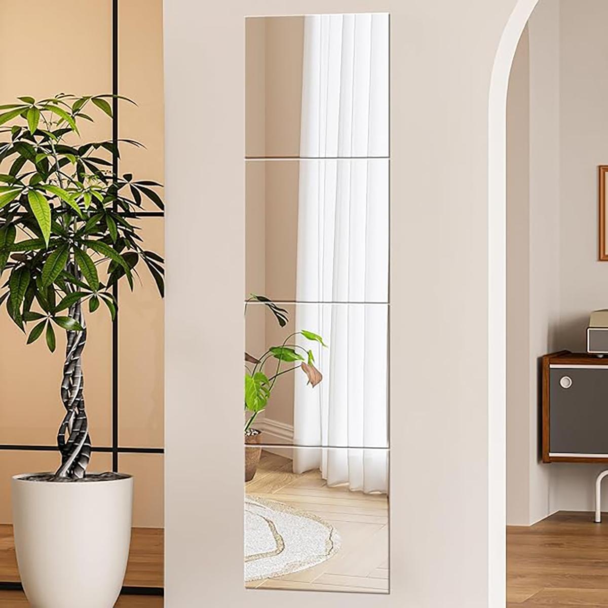 4 autocollants muraux en miroi - Home Gym Options avis et prix