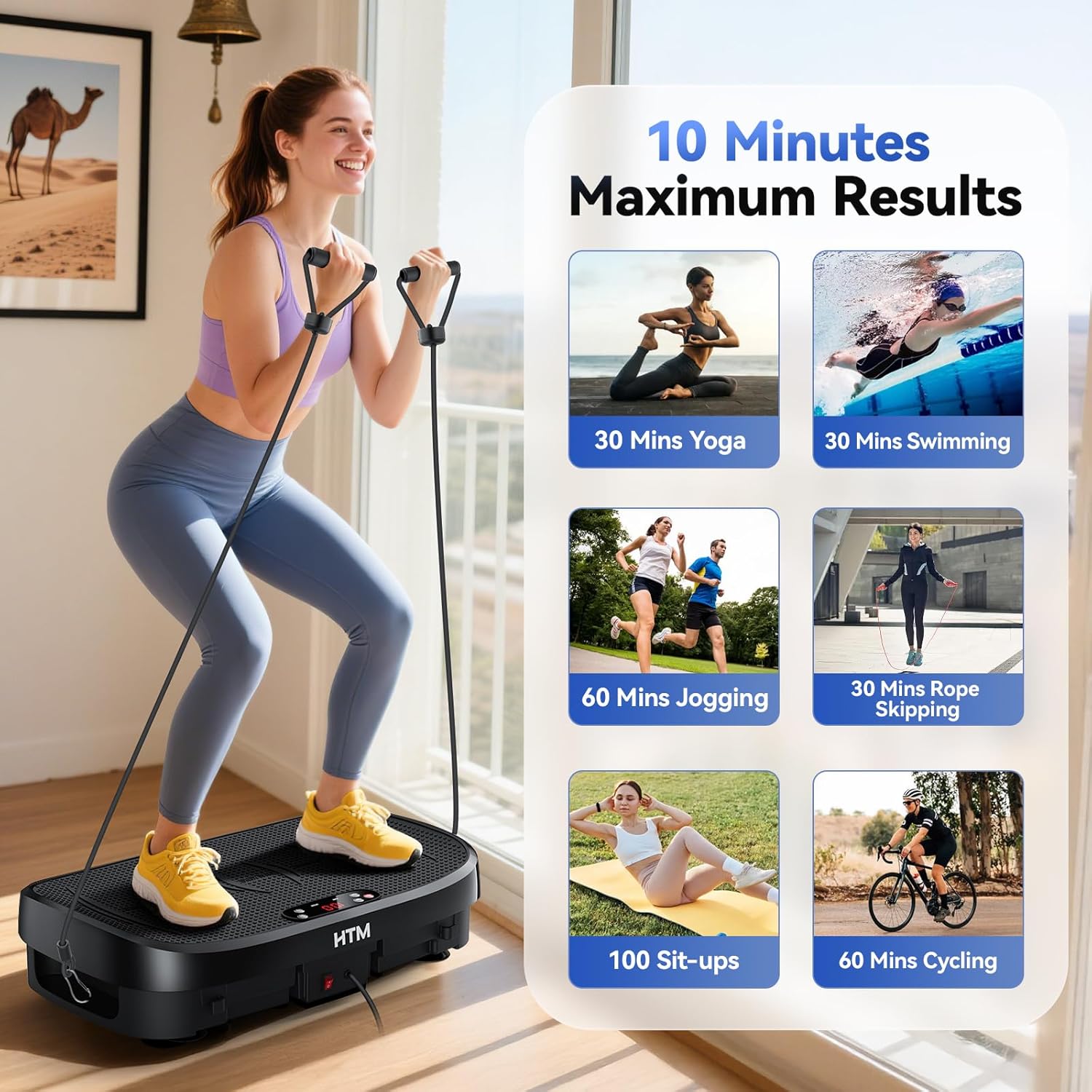 Plateforme vibrante pour brûle - Home Gym Necessities avis et prix