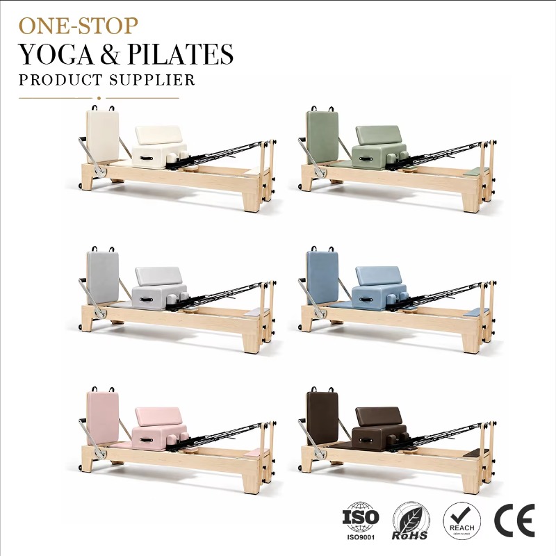 YTYIN Reformer Pilates en bois - Home Gym Studio avis et prix