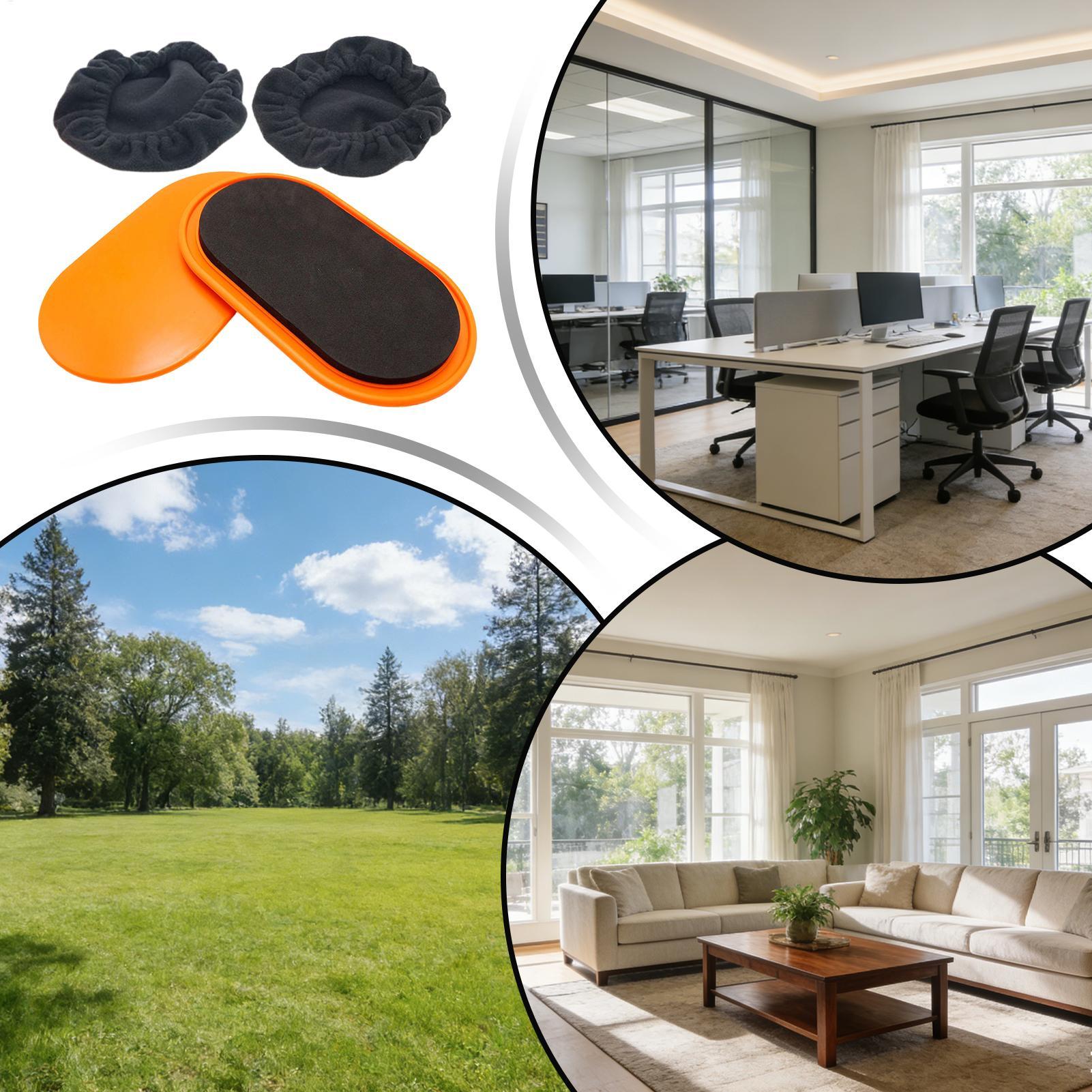 Disques de glisse ovales pour  - Home Gym Daily Routine avis et prix