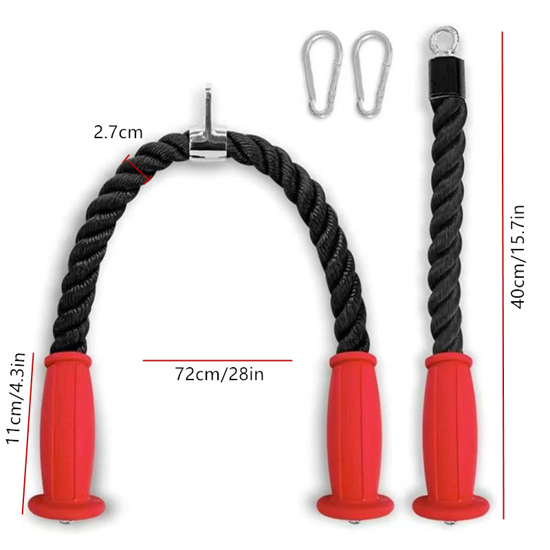 Cordes ergonomiques pour trice - Home Gym Necessities avis et prix