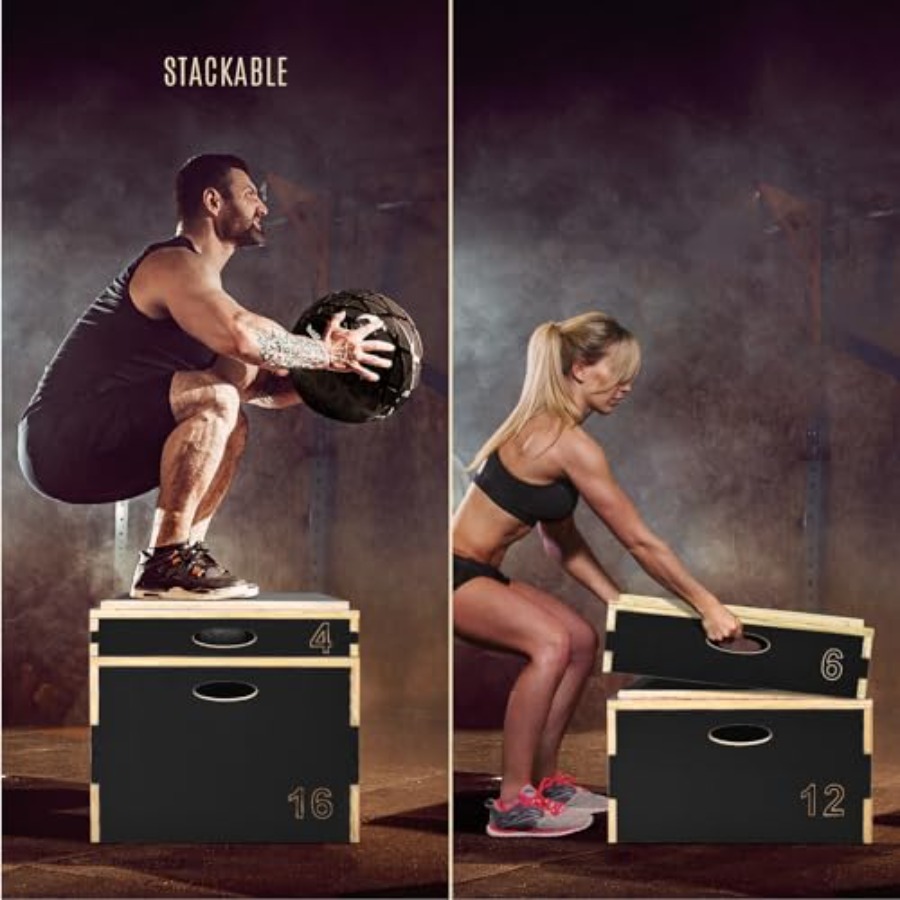 Plateforme Plyométrique en Boi - Home Gym Options avis et prix