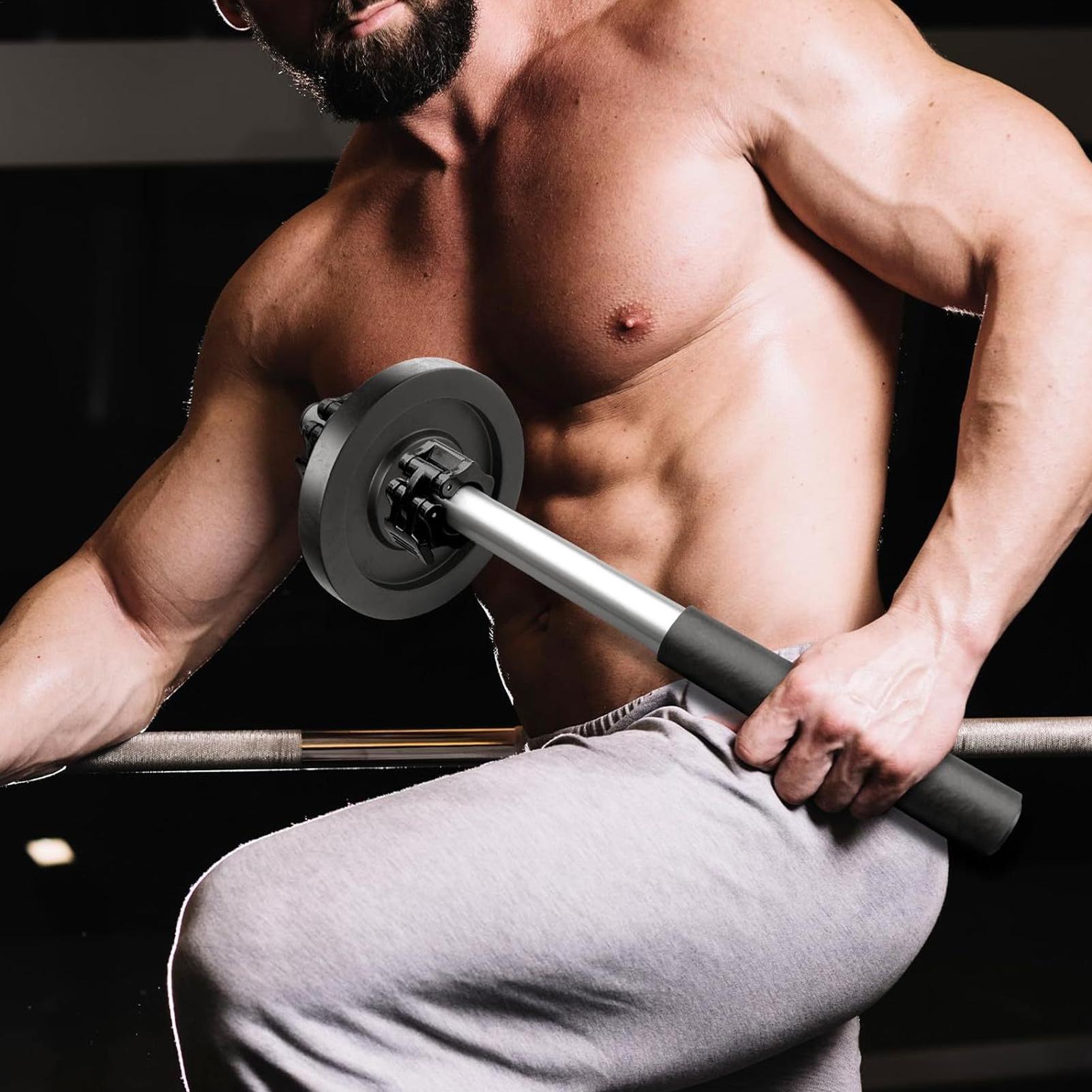 Poignées d'haltères, barre de  - Home Gym Daily Routine avis et prix