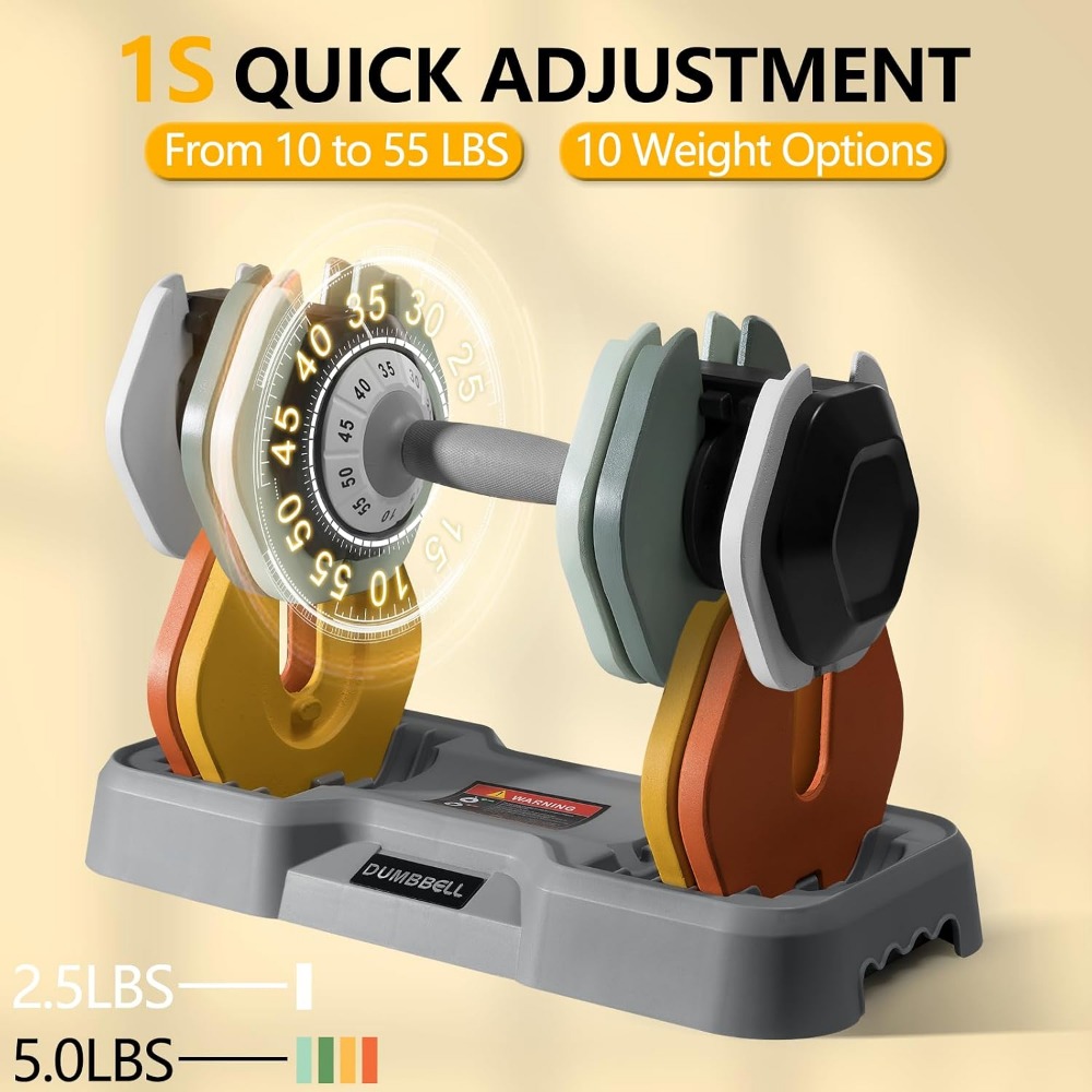 Ensemble d'haltères réglables  - Home Gym Dumbbell Set avis et prix