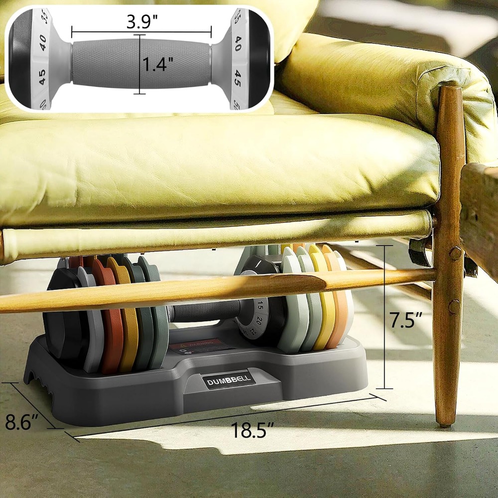 Ensemble d'haltères réglables  - Home Gym Dumbbell Set avis et prix