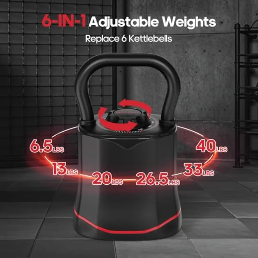 Kettlebell réglable 6-en-1 pou - Home Gym Set avis et prix