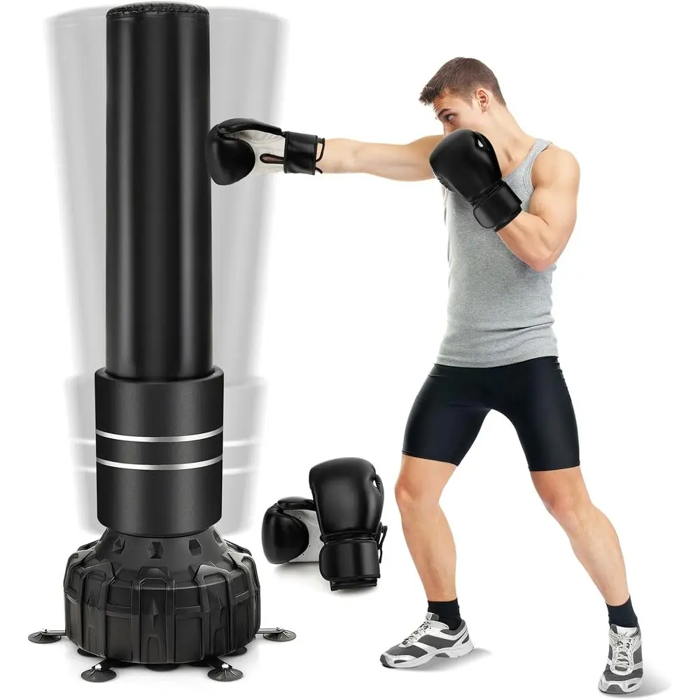 Sac de frappe de boxe autoport - Boxing Bag Stand avis et prix