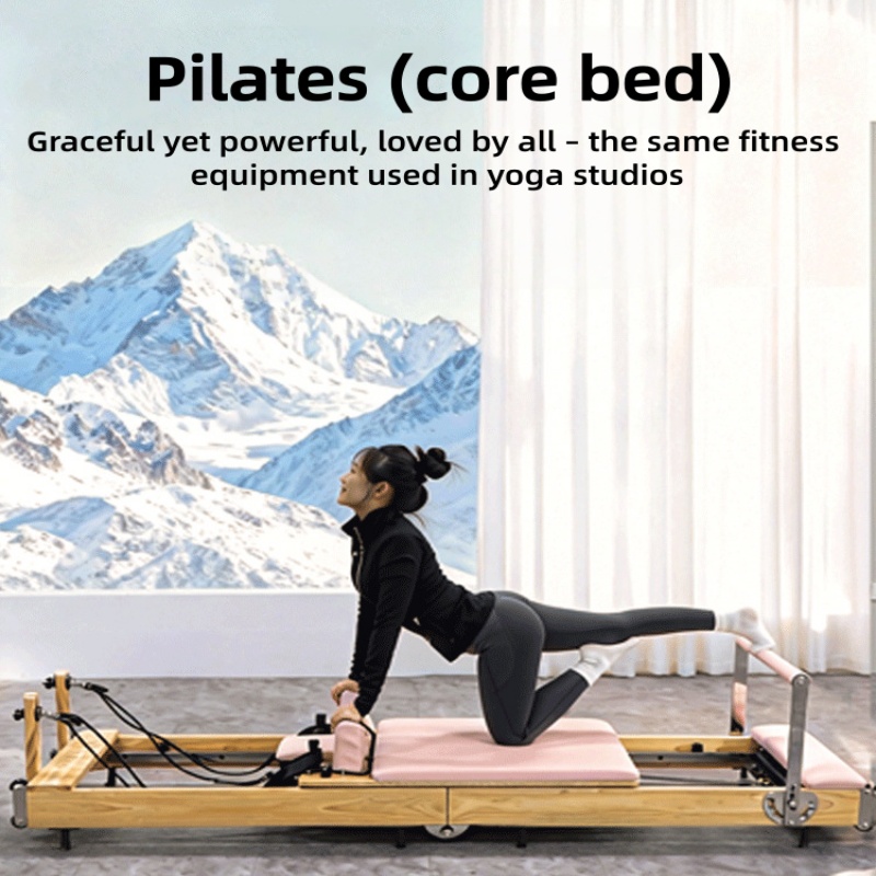 Lit de Pilates pliable en bois - Home Gym Studio avis et prix