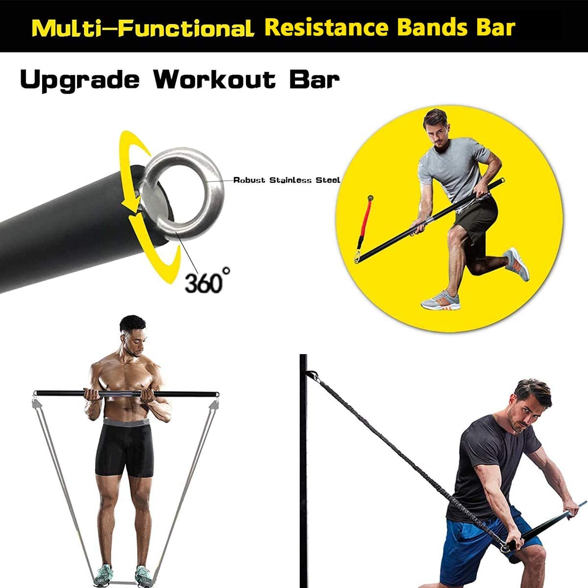 Bande élastique de résistance  - Home Gym Necessities avis et prix